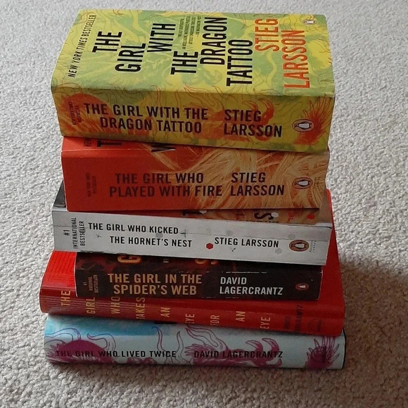 Complete Millennium Trilogy Series | Author Steig Larsson | Thriller | Paperback - Picture 1 of 13